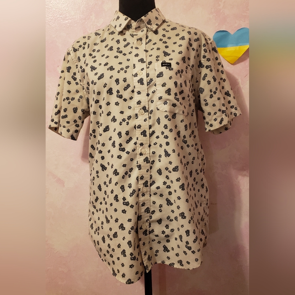 Floral Button-Up Shirt